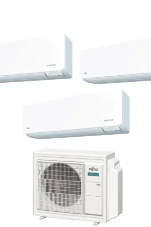 Climatizzatore Condizionatore Fujitsu Trial Split Inverter serie KG AIRSTAGE 7+7+9 con AOEG18KBCA3 R-32 Wi-Fi Integrato 7000+7000+9000 Occasione Imperdibile