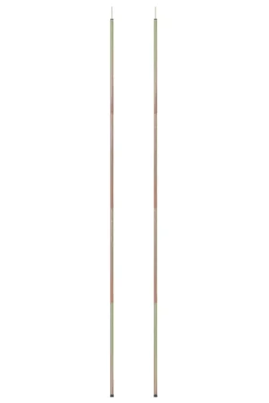 Aste per Parasole a Vela 2 pz 200 cm in Acciaio Zincato 315221 Ultima Occasione