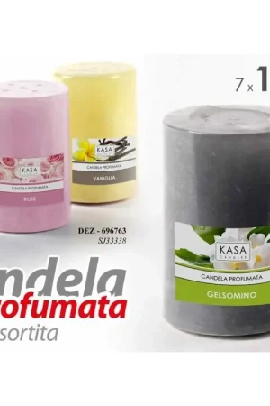 24x Candele profumate assortite diam 7 x 10 h Compra Oggi Stesso