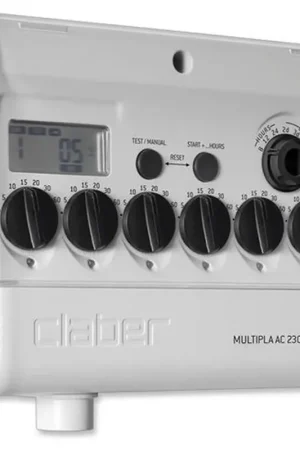 A Buon Prezzo Programmatore 230/24 v rainjet multipla 6 linee per impianti irrigazione interrata